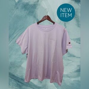 New Champion Women's Purple T-Shirt Size 2XL.